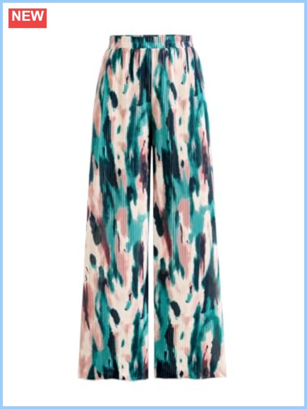 PRETTYGARDEN Women's High Waist Wide Leg Graphic Print Palazzo Lounge Pants